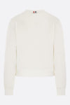 THOM BROWNE 4-Band Streifen Reverse Loopback Sweatshirt FJT384A J0201 100 141546903 [P]