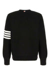 Thom Browne Cotton Milano Stitch 4 Bar V-Neck Cardigan 141548190 [P]