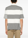 THOM BROWNE 4バ Rugby Stripe Polo MKP134A Y3043 136 141548376 [P]