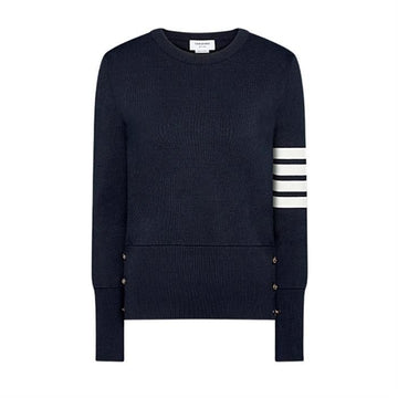 THOM BROWNE 4-Bande Streifen Milano-Stitch Strick FKA239A 00219 415 141551183