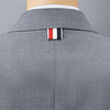 THOM BROWNE 4バーストライププレーンウィービングウールジャケット FBC010V 06146 035 141551184 [P]