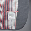 THOM BROWNE 4バーストライププレーンウィービングウールジャケット FBC010V 06146 035 141551184 [P]