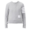 THOM BROWNE 4-Bar Streifen RWB Tab Loopback Sweatshirt 00535 055 141551186 [P]