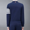 THOM BROWNE 4ストライプ RWB タブループバッグ ジャージーニット マンツーマンMJT021H 00535 461 141551196 [P]
