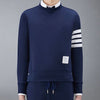 THOM BROWNE 4ストライプ RWB タブループバッグ ジャージーニット マンツーマンMJT021H 00535 461 141551196 [P]