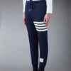 Thom Browne 4-Bar Stripe Loopback Knit Jersey Pants 141551728 [P]