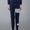 Thom Browne 4-Bar Stripe Loopback Knit Jersey Pants 141551728 [P]