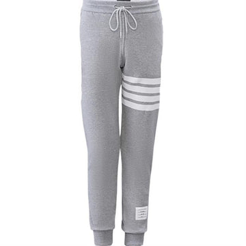 THOM BROWNE 4-Bahnen Streifen Loopback Jersey Hose MJQ008H 00535 068 141551729