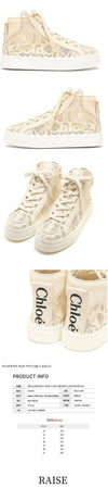 CHLOE Lace Midtop Sneakers CHC21S413D2 6J1 44821522 [P]