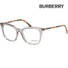 BURBERRY Be2380 3892 Quadro Transparent Grau Acetat 141577956 [P]