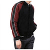 LANVIN RMLF0011A16 1030 Wildleder Lammleder Piping Baseballjacke 141601948 [P]