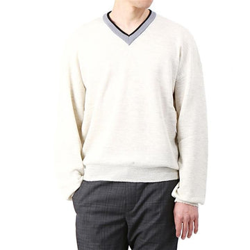 LANVIN Crepe V-Neck Strickwaren 001 141602499