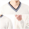 LANVIN クレープ Vネック ニット RMPO0006P18 001 141602499 [P]