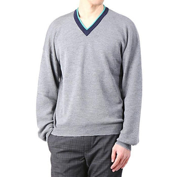 LANVIN RMPO0006P18 13 クレープ Vネック ニット 141603087