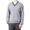 Lanvin Crepe V-Neck Knit 13 141603087 [P]