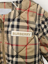 Burberry Baby Vintage Check Logo Patch Quilted Jacket Jumper 141613646 [P]