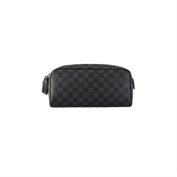Louis Vuitton Toiletry Pouch Black Damier Pattern 141617641 [P]