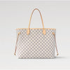 LOUIS VUITTON Neverfull GM White Damier Pattern Pink N40601 141617651 [P]