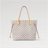 Louis Vuitton Neverfull MM White Damier Pattern Rose Beige N40604 141617663 [P]