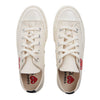Comme Des Garcons K128 001 White Low Top Sneakers 141617871 [P]