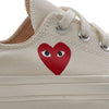 Comme Des Garcons K128 001 White Low Top Sneakers 141617871 [P]