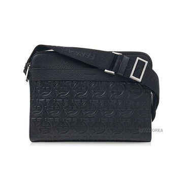 Salvatore Ferragamo Embroidered Crossbody Bag 24 1643 NERO FW25 141617894