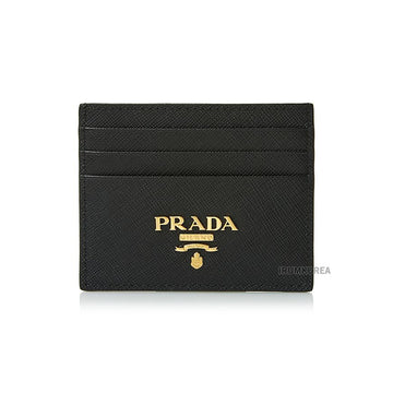 Prada Metal Logo Card Holder 141617952