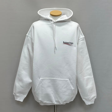 BALENCIAGA Politische Kampagne Logo Kapuzenpullover (110) 141627047
