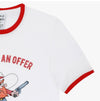 WILD DONKEY T-OFFER WHITE/RED Unisex T-Shirt 141667747 [P]