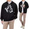 Vivienne Westwood Stencil Logo Hooded Zip-Up 141672496 [P]