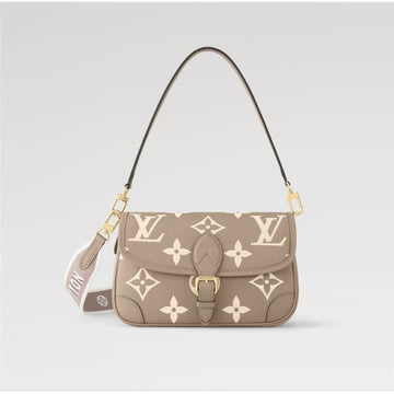 Louis Vuitton Diane Monogram Beige Tote and Shoulder Bag 141704288 [P]