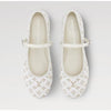 Louis Vuitton Romie Flat Ballerina White 1AIDJ 141711715 [P]