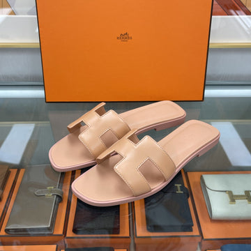 HERMES Oran Sandalen Pantoletten Pink H202231 141761182