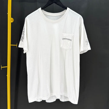 Chrome Hearts Cemetery Pocket Short Sleeve T-Shirt White 141762919