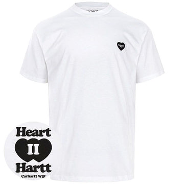 Carhartt 25FW White Heart to Heart T-Shirt 02XX 141772413