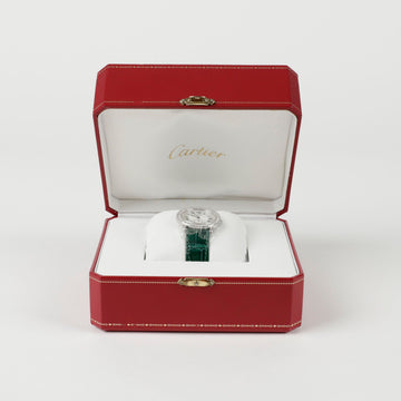 CARTIER 1815 32MM ロンド ダイヤ クォーツ 時計 141704313