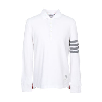 THOM BROWNE Herren Kragen Langarm-T-Shirt 07976 100 141807289