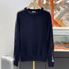 DIOR オブリークインサートニット ネイビー L 141812450 [P]