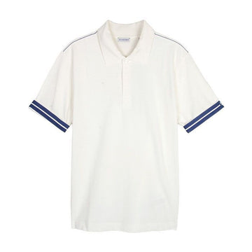 Burberry Men's Relaxed Fit Polo T-Shirt White 8082124 141815863