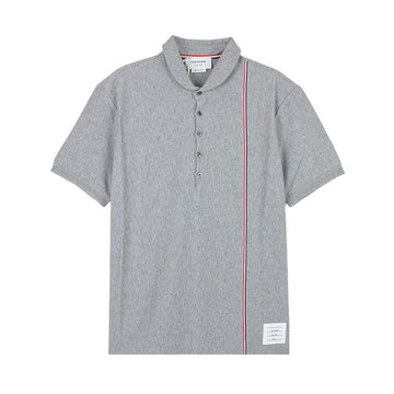 THOM BROWNE Herren Polo T-Shirt Grau MJP196A J0138 035 141815868
