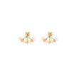 Louis Vuitton Minigram Pearl Earrings stamp: M01258 141887696 [P]
