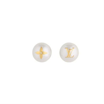 Louis Vuitton My Mix Pearl Earrings Gold M01589 141887725 [P]