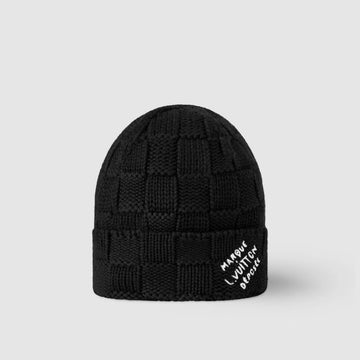 LOUIS VUITTON Beanie Damier Snug M92739 141888247