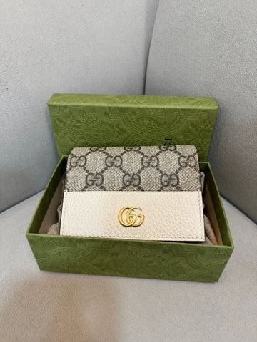 Gucci GG Marmont Supreme Wallet 141914376