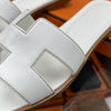 HERMES オラン サンダル ホワイト H021056 141932206 [P]