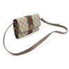 BALENCIAGA Gucci Brown Canvas Hacker WEB Schultertasche 680131 141935190 [P]