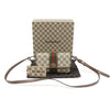 BALENCIAGA Gucci Brown Canvas Hacker WEB Schultertasche 680131 141935190 [P]