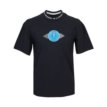 Mark & Lona Men's Short Sleeve Golf Shirt MLM 5A AA11 BLACK 141937256