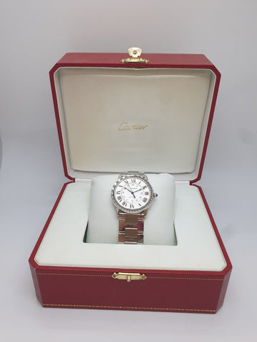 Cartier Longdela Sole 36 Steel Automatic 18 Year Condition A+ 141938888