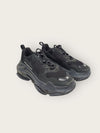 Balenciaga Dirty Black Clear Sole Triple S Sneakers 42713230 [P]